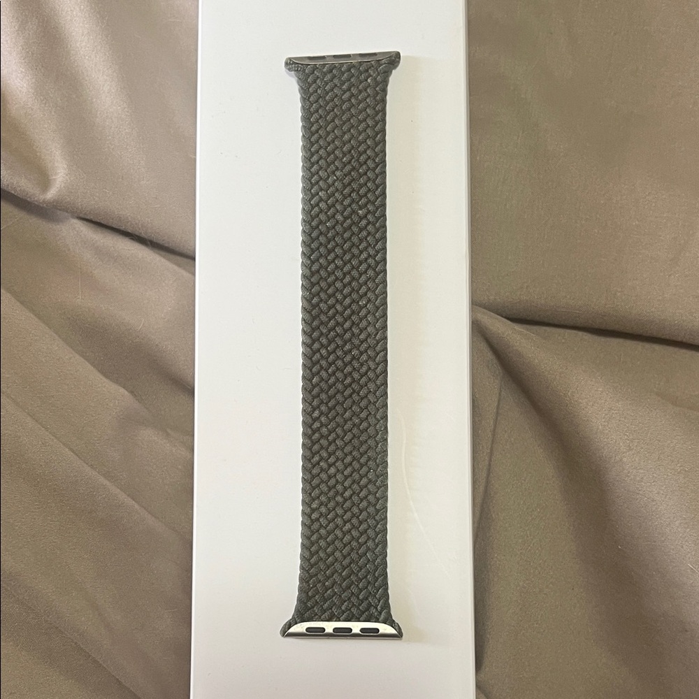 Inverness Green Braided Solo Loop Apple Watch Band